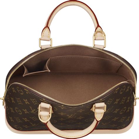 louis vuitton alma mm size.